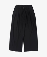 Load image into Gallery viewer, hakama pants black front
