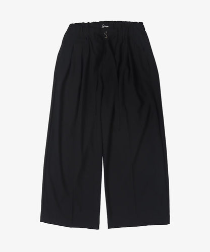 hakama pants black front