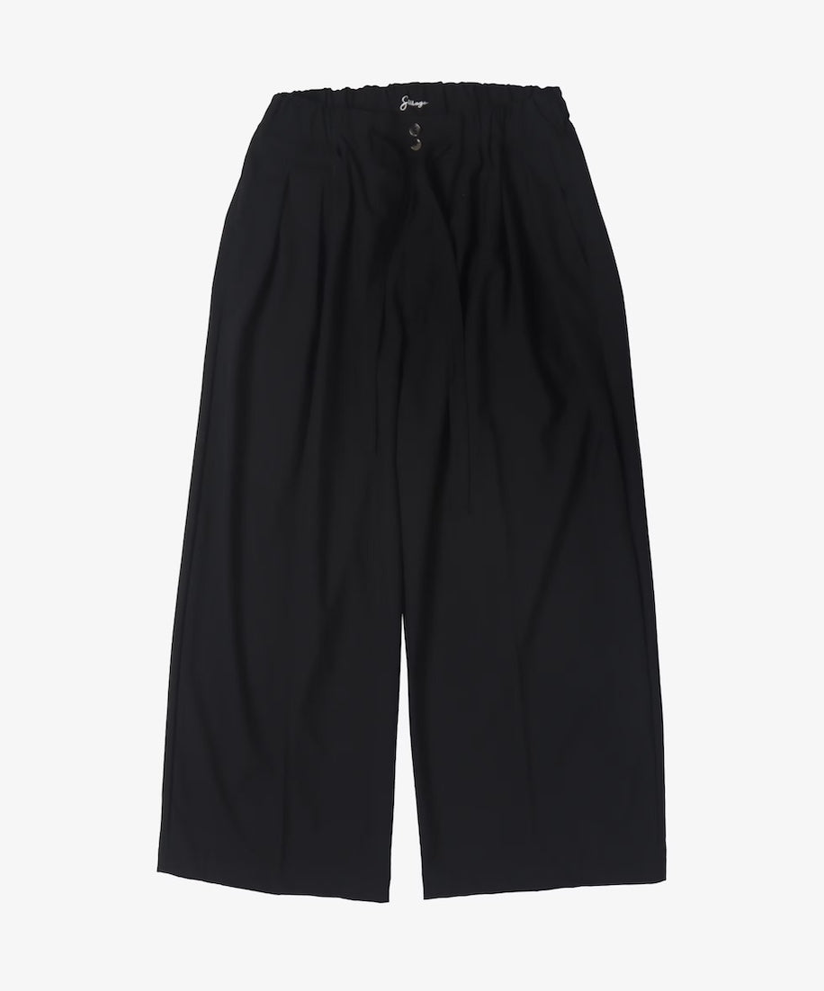 hakama pants black front
