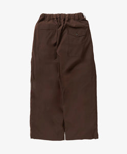 hakama pants brown_back