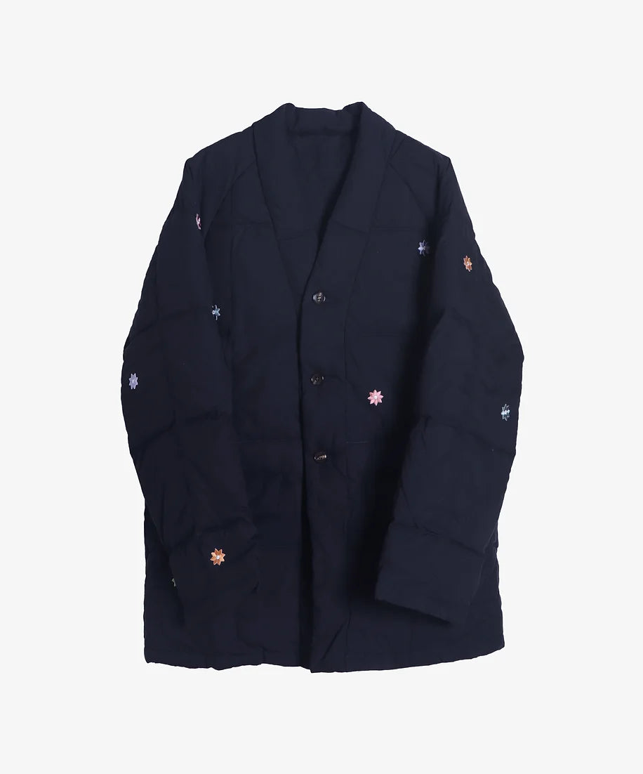 Hanten Jacket in Recycled Down / Navy - Sillage