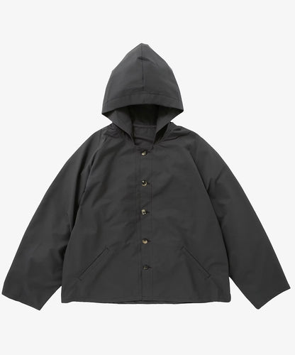 hoodie shirt mesh dark gray_front