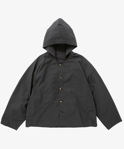 hoodie shirt mesh dark gray_front