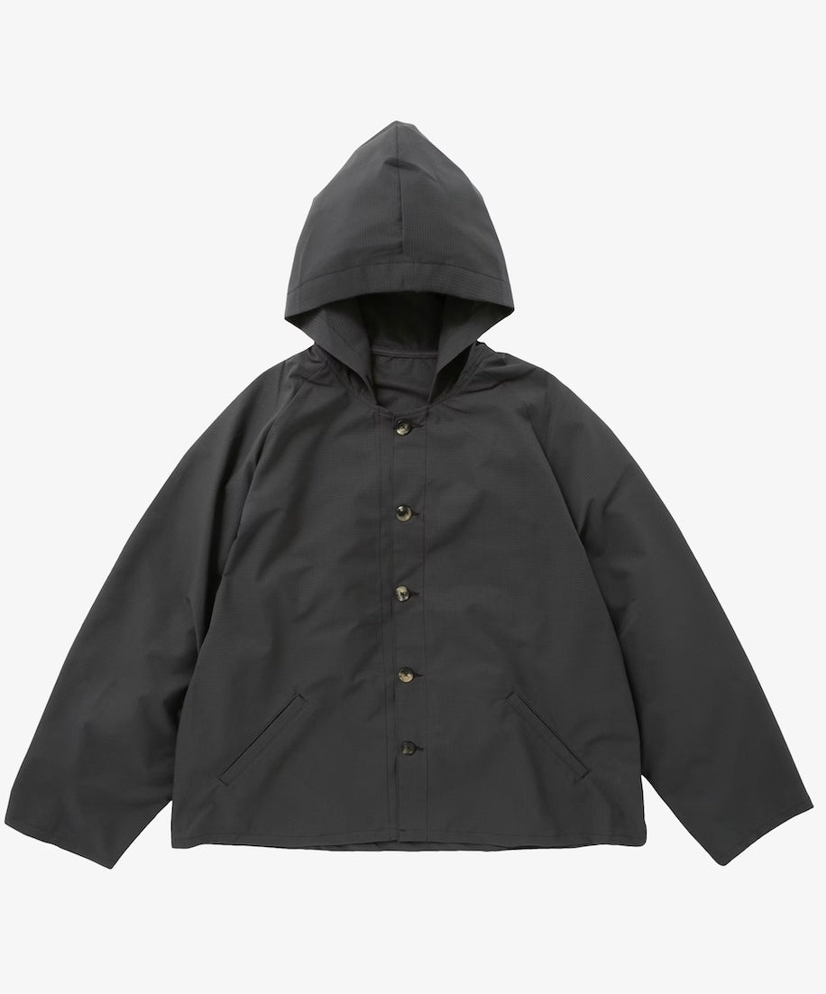hoodie shirt mesh dark gray_front