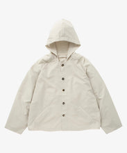 Load image into Gallery viewer, hoodie shirt mesh ivory_front
