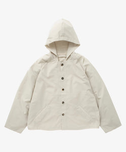 hoodie shirt mesh ivory_front
