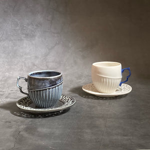 AMRTA Cup & Saucer / White - ASAKA