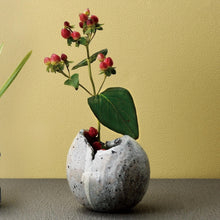 Load image into Gallery viewer, ishido_kohiki haze vase_flower
