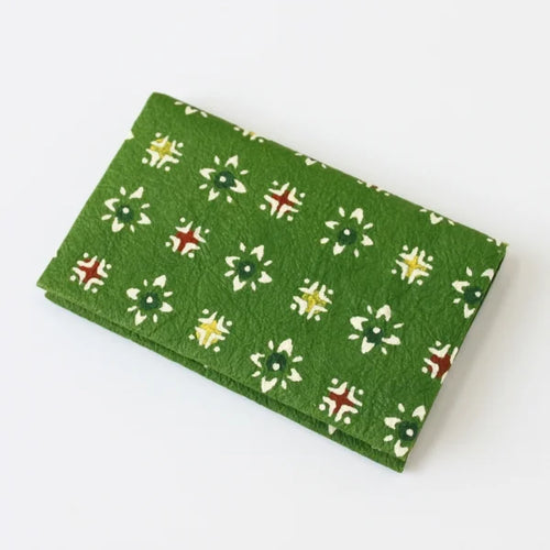 Business Card Holder / Green - Keijusha