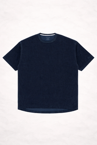 Over Size Relax Pile T-shirts / Navy - (ki:ts)