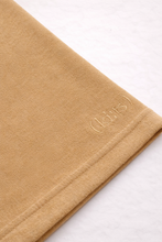 Load image into Gallery viewer, kits_Relaxed Over Size Pile T-Shirt_Sand_logo_H960_edit