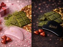 Load image into Gallery viewer, kits_kassa and matcha chocolate valetine gift set