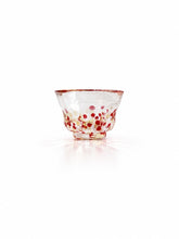 Load image into Gallery viewer, matsugaoka glass_photo_sake cup sumomo_H960