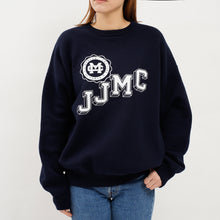Load image into Gallery viewer, JJMC College Sweat_navy_03