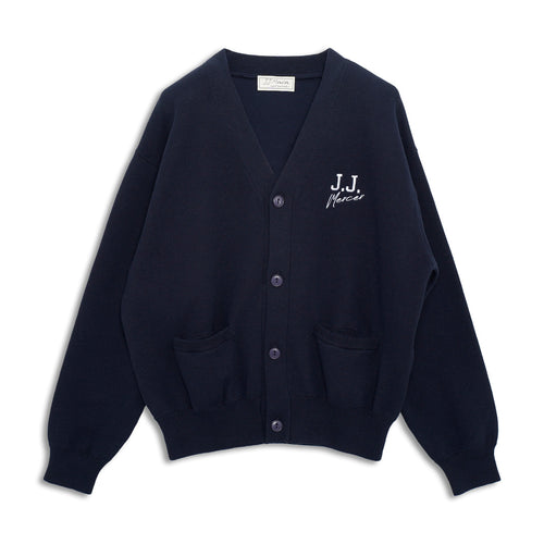 Embroidery Logo Cardigan_navy_01