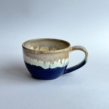 Load image into Gallery viewer, Hand Made Mug Cup / Col.02 Lapis Lazuli &amp; Light Brown Mix - Tomomi Kamoshita