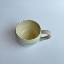 Load image into Gallery viewer, Hand Made Mug Cup / Col.06 Pink &amp; Emerald Green Mix - Tomomi Kamoshita