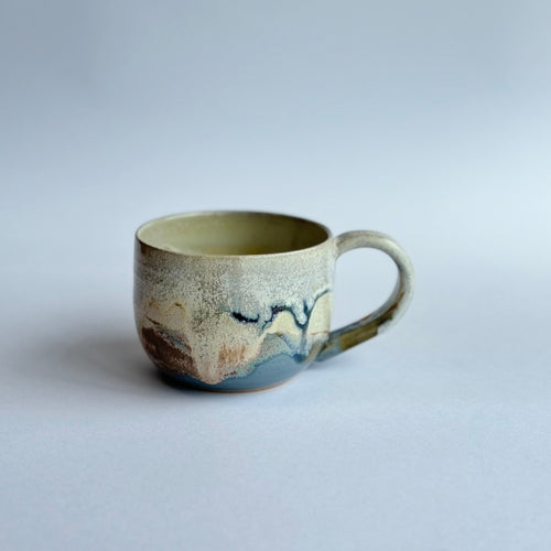 Hand Made Mug Cup / Col.07 Japanese Wisteria Mix - Tomomi Kamoshita