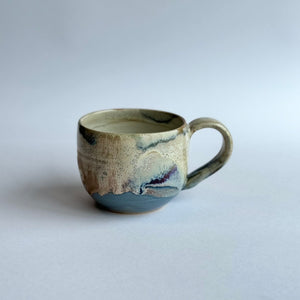 Hand Made Mug Cup / Col.08 Japanese Wisteria Mix - Tomomi Kamoshita