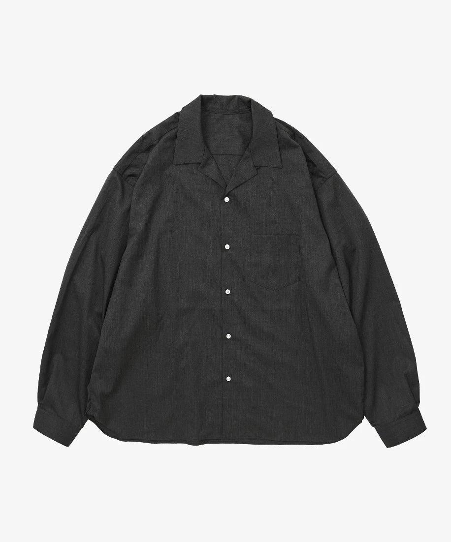 トップス sillage essential overshirt anthracite Re-engineered Overshirt / Anthracite - Sillage – (ki:ts)
