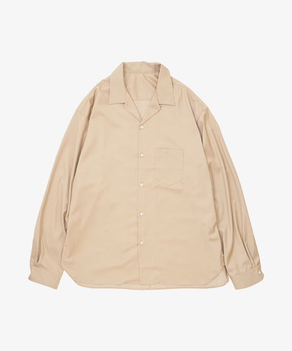 re-engineered over shirt beige twill_front