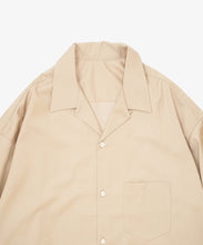 Load image into Gallery viewer, re-engineered over shirt beige twill_zoom