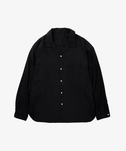 Re-engineered Overshirt Twill / Black - Sillage