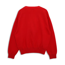 Load image into Gallery viewer, Embroidery Logo Cardigan_red_02