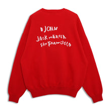 Load image into Gallery viewer, Back Logo Print Sweat_red_02