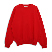 Load image into Gallery viewer, Back Logo Print Sweat_red_01