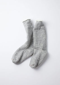 DOUBLE FACE CREW SOCKS / M.Gray - ROTOTO