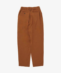 sillage french terry baggy tousers_brown_back