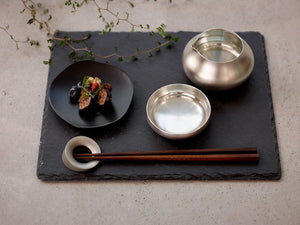 Suiu Set of 2 (Stacking Tin Ware for Sake) - metaphys