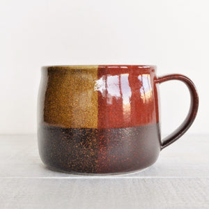 Tone on Tone Mug / Red Mix - aito Seisakusho