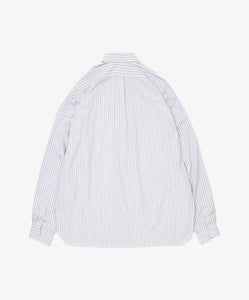 wide shirt high count white stripe back
