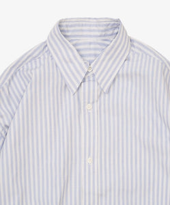wide shirt high count white stripe detail