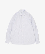 Load image into Gallery viewer, wide shirt high count white stripe front