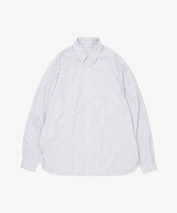 wide shirt high count white stripe front