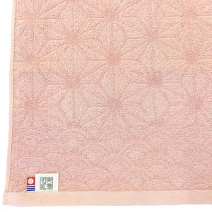 Mino Washi Hand Towel Hanaasa / Light Pink (Sakura) - Matsuhisa Eisuke Kamiten