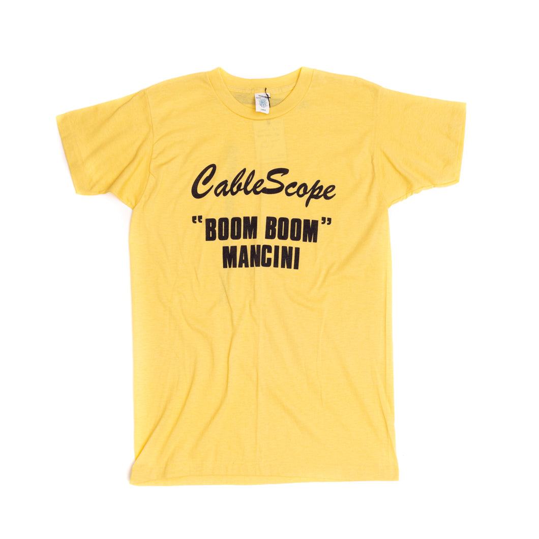 Vintage 90’s ‘Boom Boom’ Tee / T43 / Lemon / M - SEARCH&DESTROY