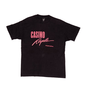 Vintage 90’s ‘Casino Royale’ Holiday Neon Print Tee / T20 / Black / XL - SEARCH&DESTROY