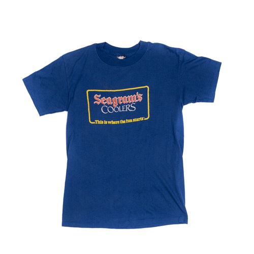 Vintage 90’s ‘Coolers Fun’ Tee / T48 / Blue / S-M - SEARCH&DESTROY