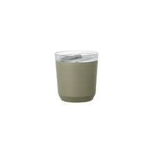 Load image into Gallery viewer, TO GO TUMBLER with plug 240ml / Khaki - KINTO