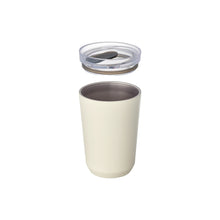 Load image into Gallery viewer, TO GO TUMBLER with plug 360ml / Khaki - KINTO