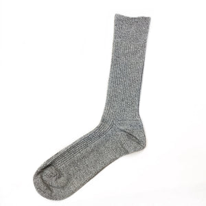 Mino Washi Socks / Bincho Charcoal Grey - Matsuhisa Eisuke Kamiten