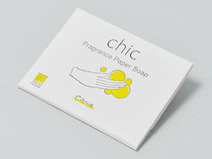 Fragrance Paper Soap “chic” - Matsuhisa Eisuke Kamiten