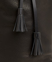 Load image into Gallery viewer, Drawstring Bag with 2 Way Shoulder Strap - L / Black - (ki:ts)