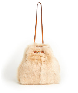 Tie Shopper - S / Biscuit Shearling & Tan - (ki:ts)