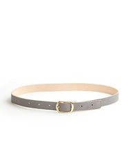 Load image into Gallery viewer, Suede Contrast Belt - 30 / Light Grey &amp; Natural (ki:ts)
