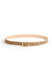 Load image into Gallery viewer, Suede Contrast Belt - 30 / Fawn &amp; Natural - (ki:ts)